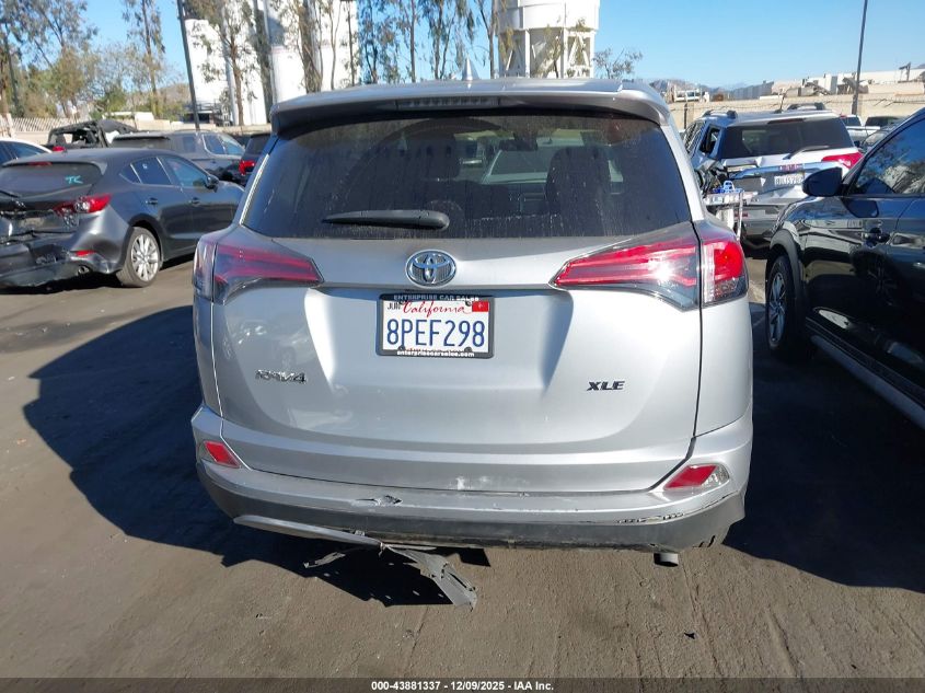 2018 Toyota Rav4 Xle VIN: 2T3WFREV4JW477870 Lot: 43881337