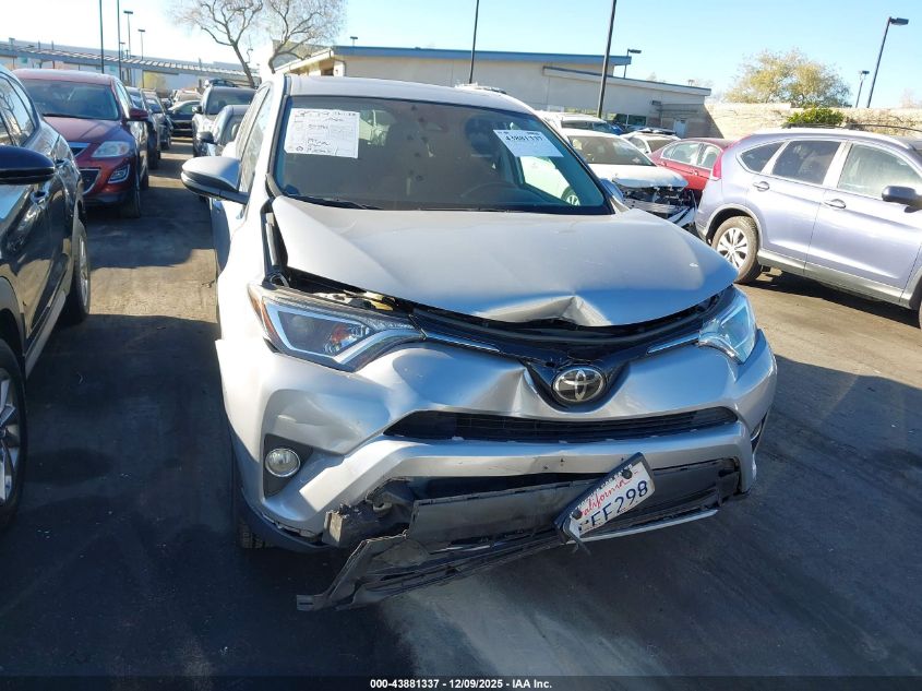 2018 Toyota Rav4 Xle VIN: 2T3WFREV4JW477870 Lot: 43881337