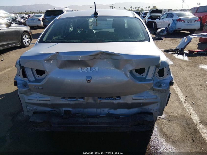 2022 Kia Rio S VIN: 3KPA24AD0NE473998 Lot: 43881353