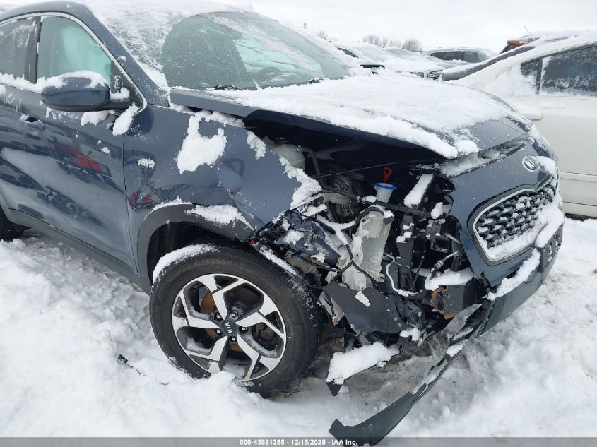 2020 Kia Sportage Lx VIN: KNDPMCAC3L7692375 Lot: 43881355