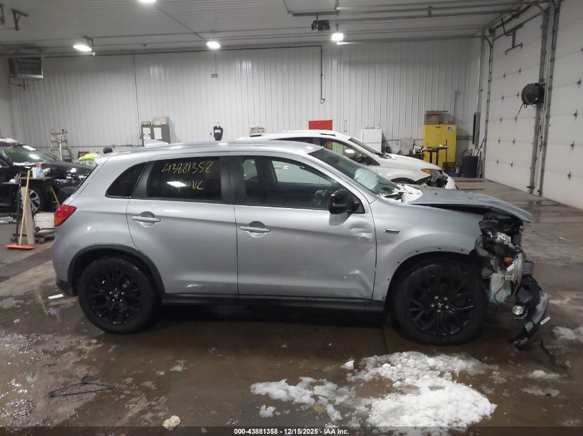 2017 Mitsubishi Outlander Sport 2.0 Le VIN: JA4AR3AU4HZ034585 Lot: 43881358