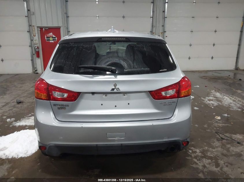 2017 Mitsubishi Outlander Sport 2.0 Le VIN: JA4AR3AU4HZ034585 Lot: 43881358