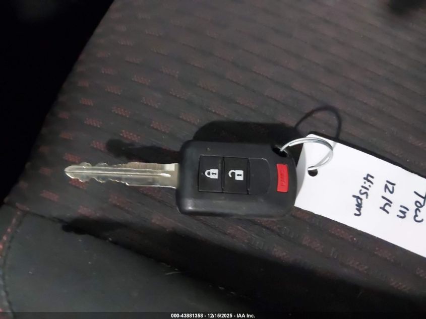 2017 Mitsubishi Outlander Sport 2.0 Le VIN: JA4AR3AU4HZ034585 Lot: 43881358