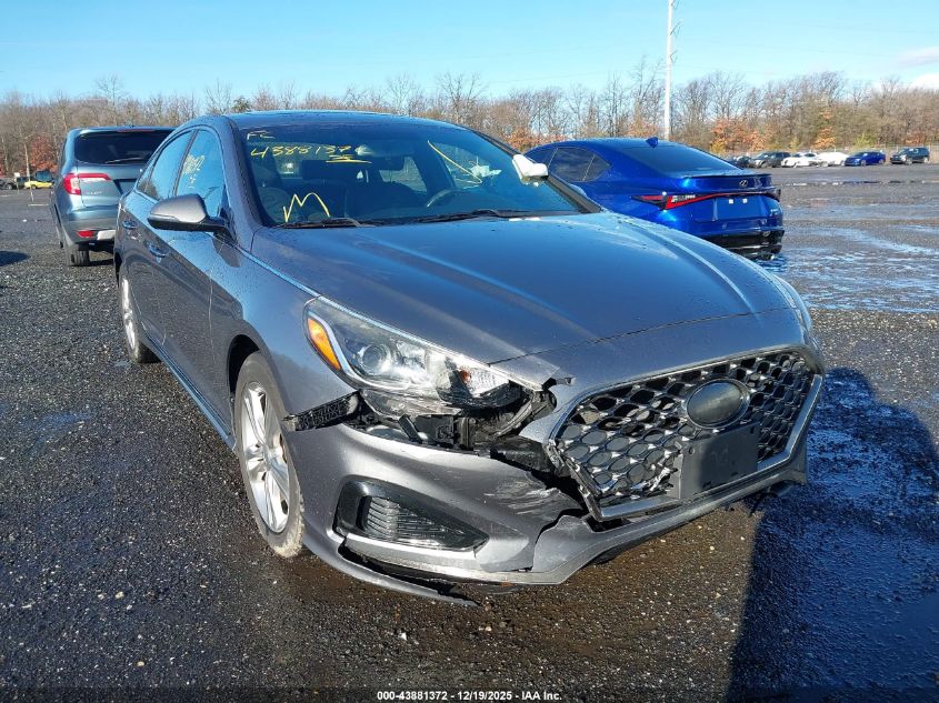 2018 Hyundai Sonata Sport+ VIN: 5NPE34AF0JH701049 Lot: 43881372