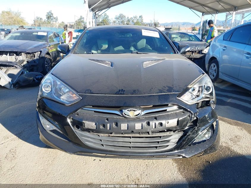 2016 Hyundai Genesis 3.8 Base VIN: KMHHT6KJ9GU137245 Lot: 43881382