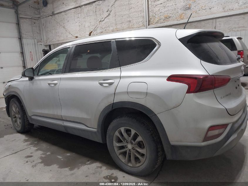 2019 Hyundai Santa Fe Se VIN: 5NMS2CAD1KH110421 Lot: 43881384