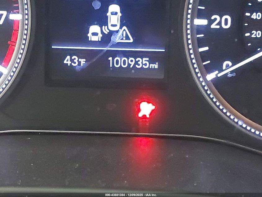 2019 Hyundai Santa Fe Se VIN: 5NMS2CAD1KH110421 Lot: 43881384