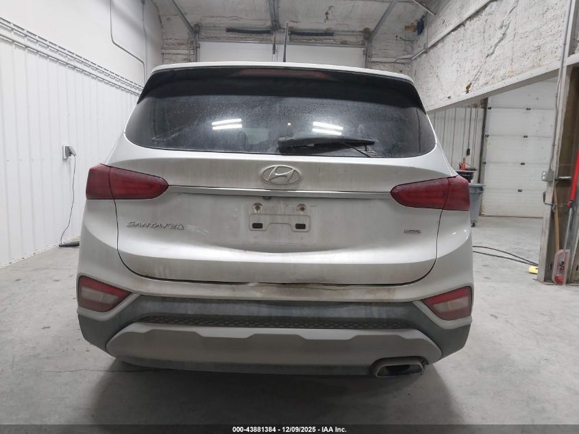 2019 Hyundai Santa Fe Se VIN: 5NMS2CAD1KH110421 Lot: 43881384