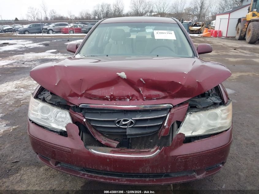 2009 Hyundai Sonata Gls VIN: 5NPET46C79H496744 Lot: 43881398