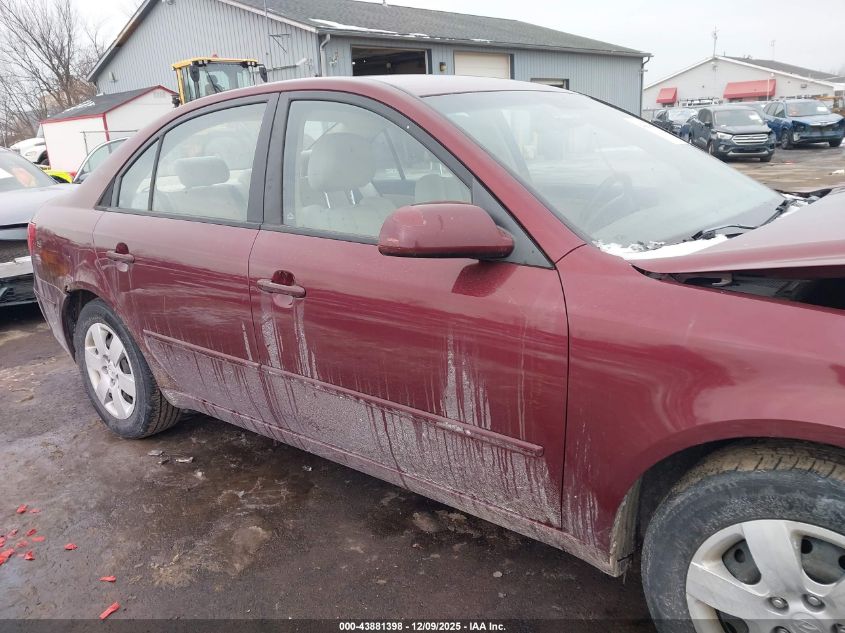 2009 Hyundai Sonata Gls VIN: 5NPET46C79H496744 Lot: 43881398
