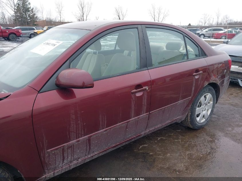 2009 Hyundai Sonata Gls VIN: 5NPET46C79H496744 Lot: 43881398