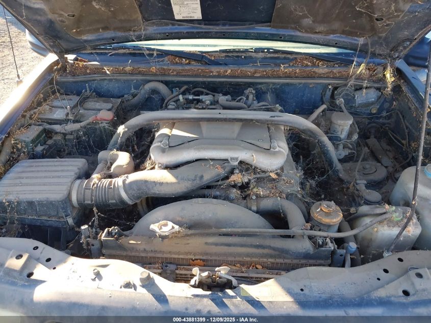 2002 Chevrolet Tracker Hard Top Zr2 VIN: 2CNBJ734X26914565 Lot: 43881399