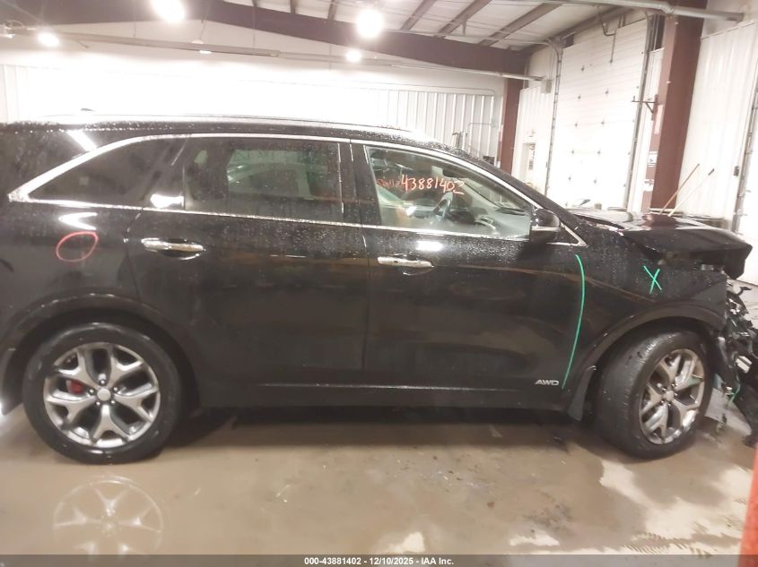 2018 Kia Sorento 3.3L Sx VIN: 5XYPKDA58JG412236 Lot: 43881402