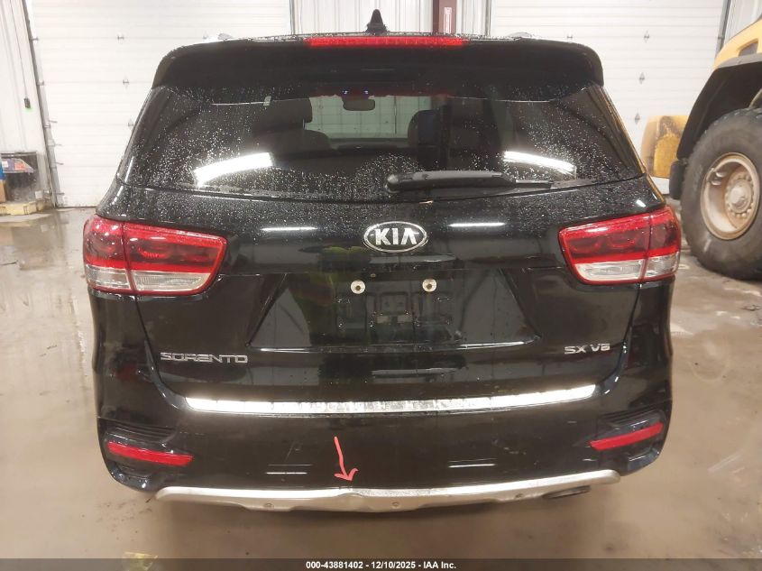 2018 Kia Sorento 3.3L Sx VIN: 5XYPKDA58JG412236 Lot: 43881402