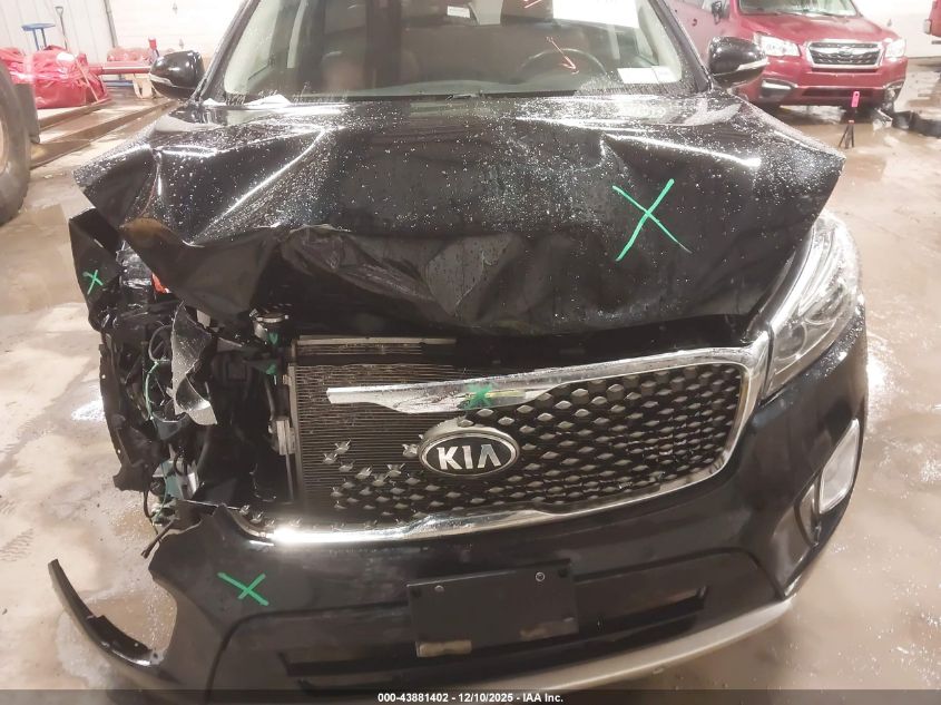 2018 Kia Sorento 3.3L Sx VIN: 5XYPKDA58JG412236 Lot: 43881402