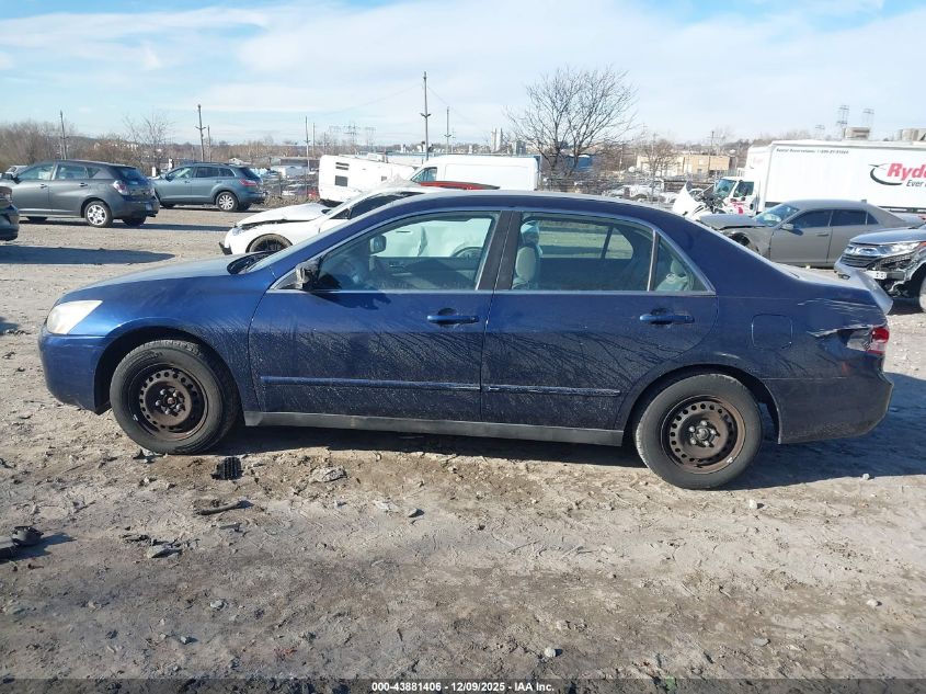 2004 Honda Accord 2.4 Lx VIN: 1HGCM56384A141352 Lot: 43881406