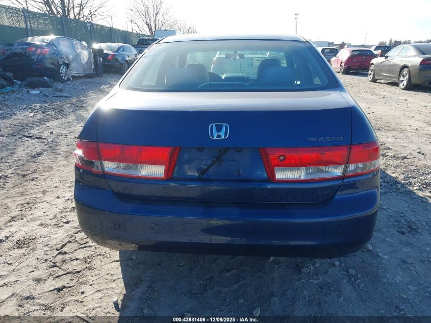 2004 Honda Accord 2.4 Lx VIN: 1HGCM56384A141352 Lot: 43881406
