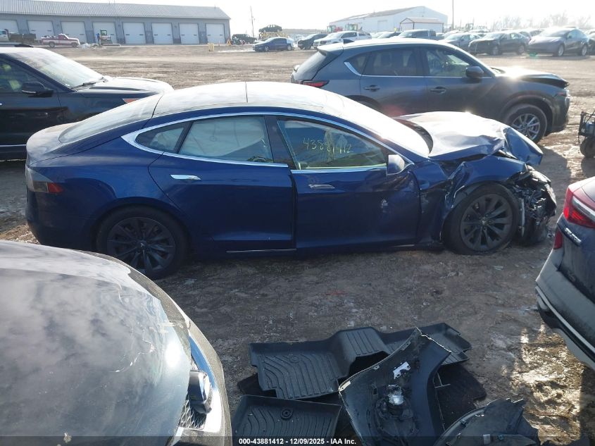2018 Tesla Model S 100D/75D/P100D VIN: 5YJSA1E22JF282960 Lot: 43881412