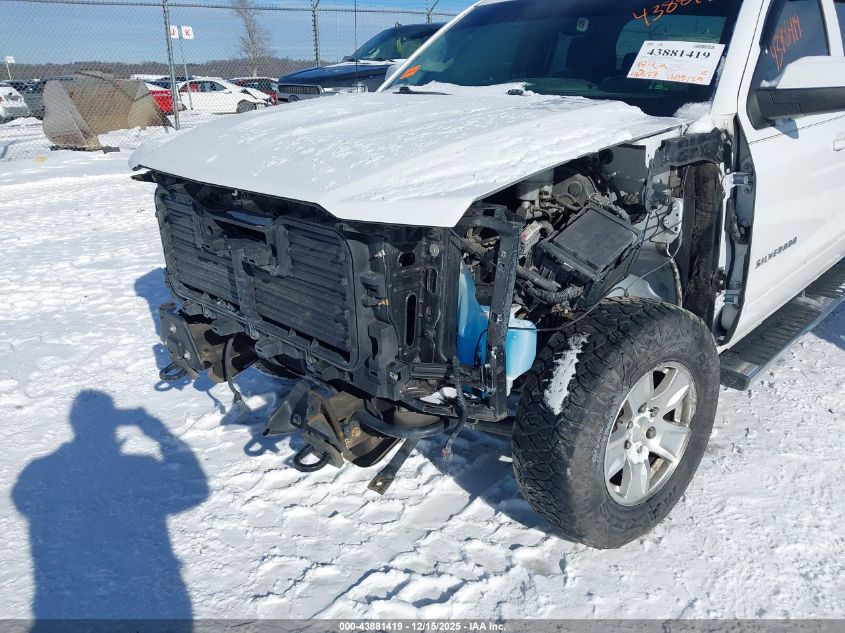 2017 Chevrolet Silverado 1500 1Lt VIN: 1GCVKREC5HZ129589 Lot: 43881419