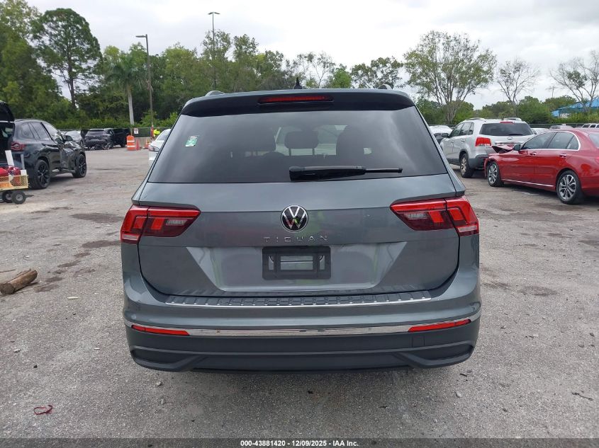 2024 Volkswagen Tiguan 2.0T S VIN: 3VVRB7AX4RM136472 Lot: 43881420