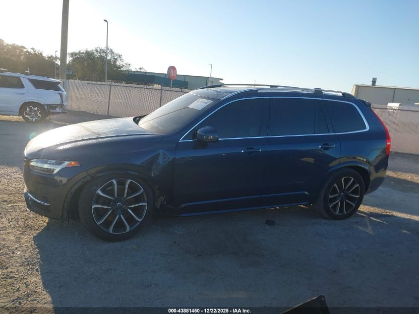 2019 Volvo Xc90 T5 Momentum VIN: YV4102CK0K1449332 Lot: 43881450