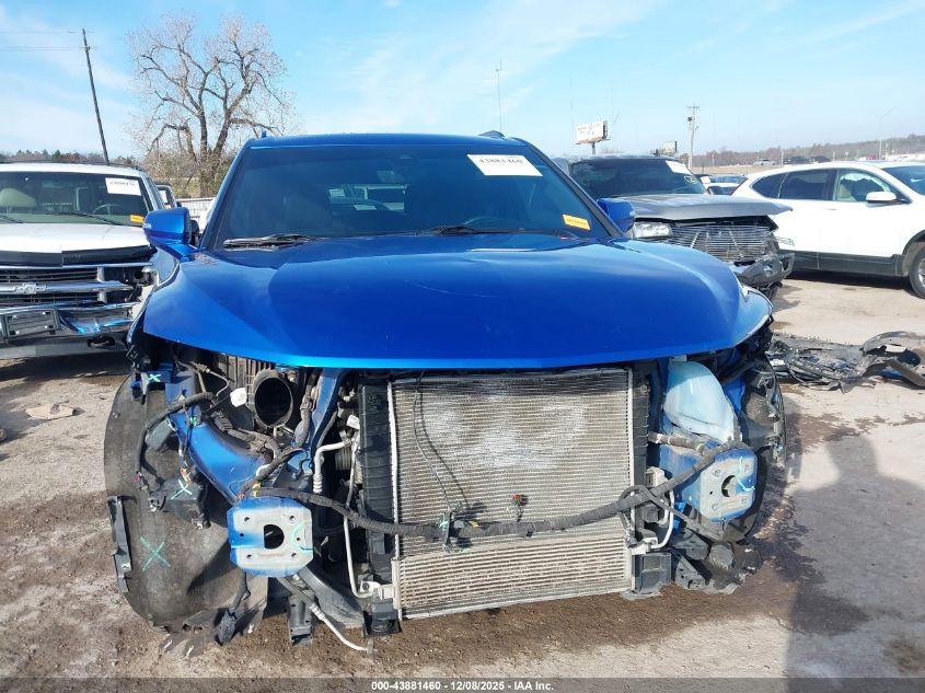 2019 Chevrolet Blazer Rs VIN: 3GNKBJRS4KS621449 Lot: 43881460