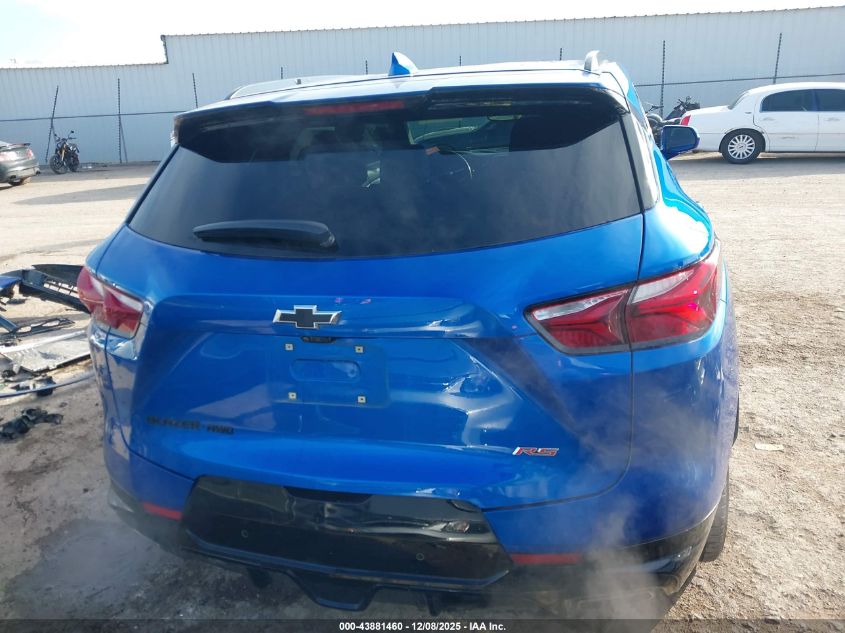 2019 Chevrolet Blazer Rs VIN: 3GNKBJRS4KS621449 Lot: 43881460