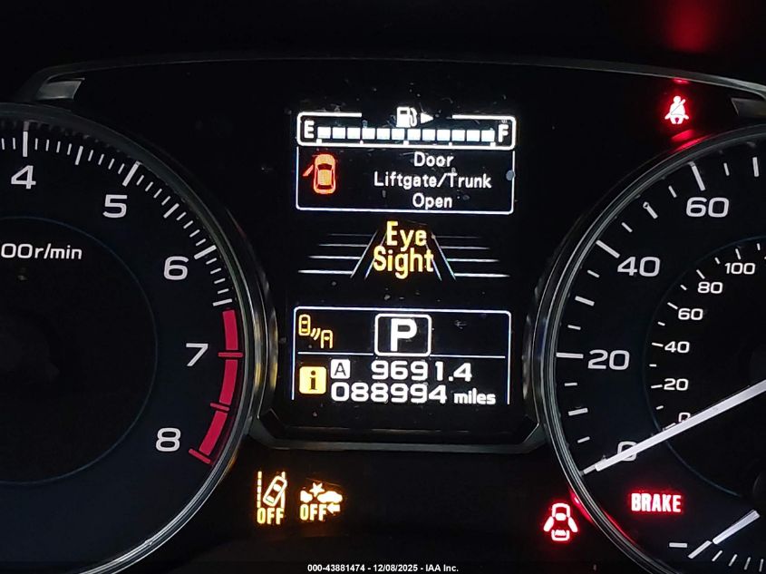 2017 Subaru Crosstrek 2.0I Premium VIN: JF2GPADCXH8217235 Lot: 43881474