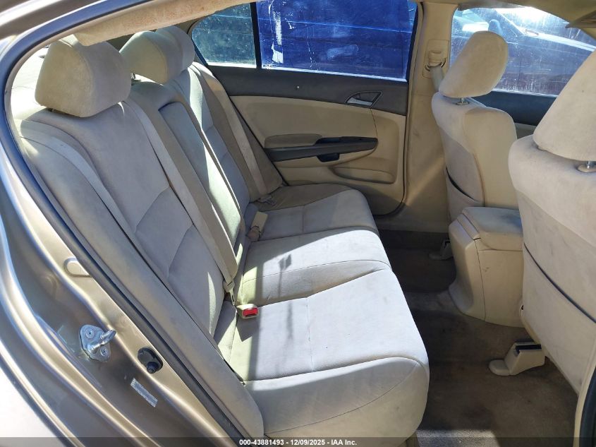 2009 Honda Accord 2.4 Lx VIN: JHMCP26389C008301 Lot: 43881493