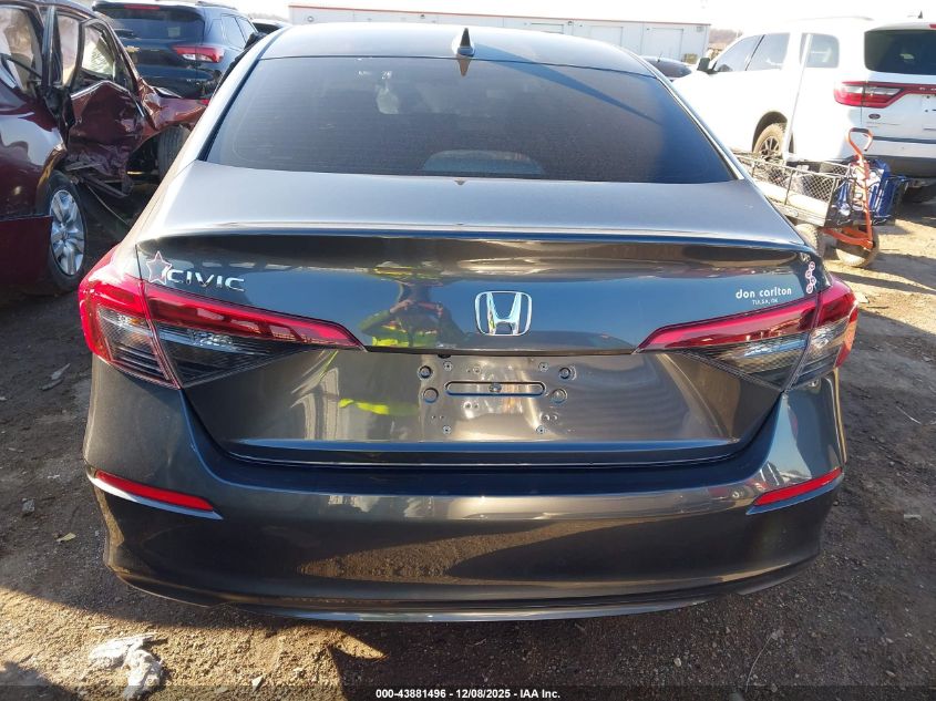 2024 Honda Civic Lx VIN: 2HGFE2F21RH572902 Lot: 43881496
