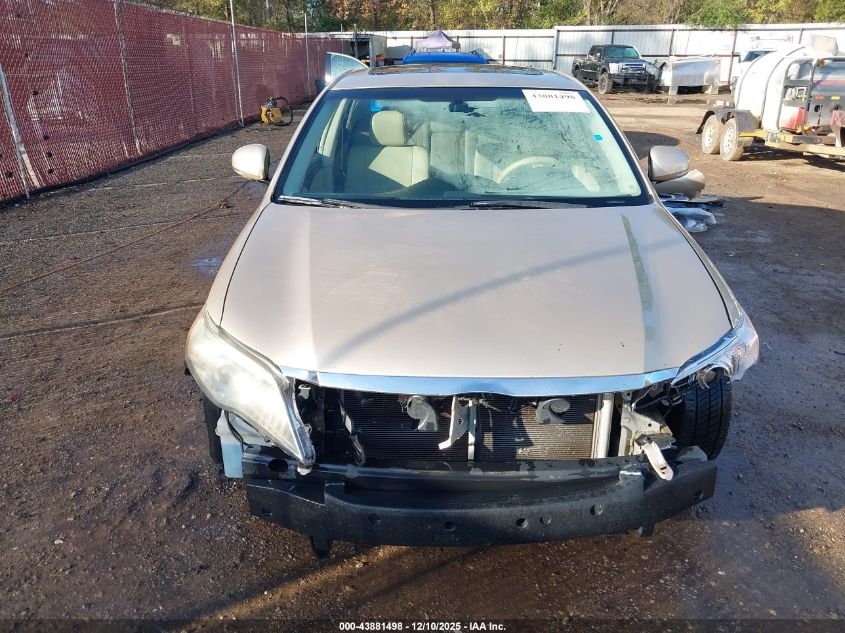 2011 Toyota Avalon VIN: 4T1BK3DB1BU380781 Lot: 43881498