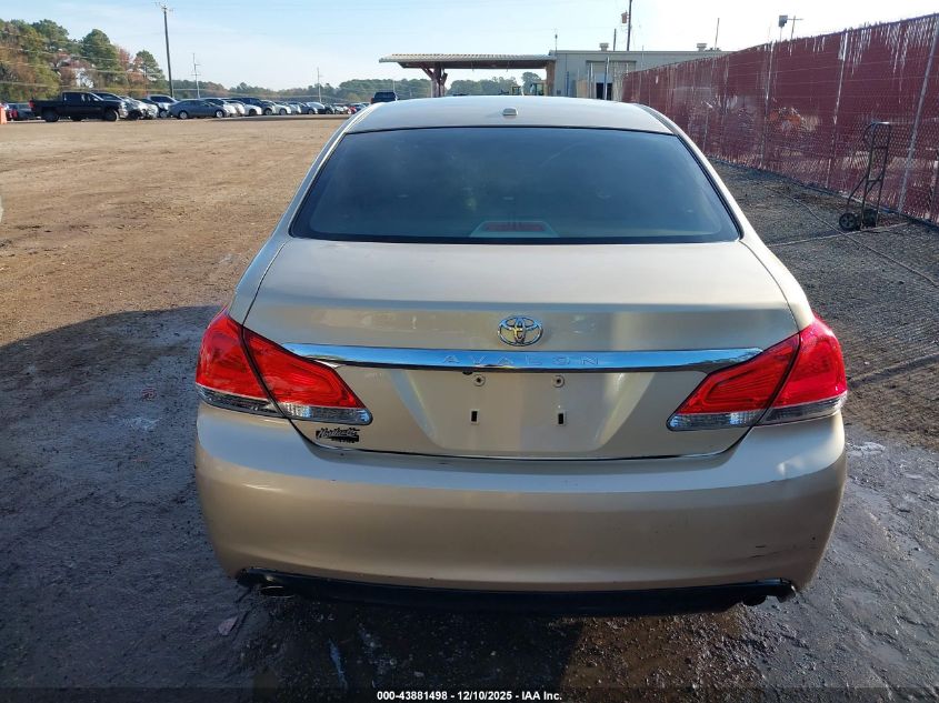 2011 Toyota Avalon VIN: 4T1BK3DB1BU380781 Lot: 43881498