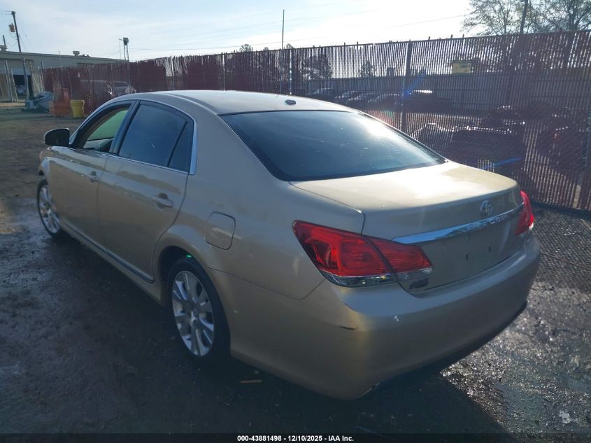 2011 Toyota Avalon VIN: 4T1BK3DB1BU380781 Lot: 43881498