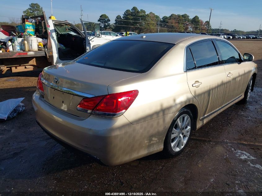 2011 Toyota Avalon VIN: 4T1BK3DB1BU380781 Lot: 43881498