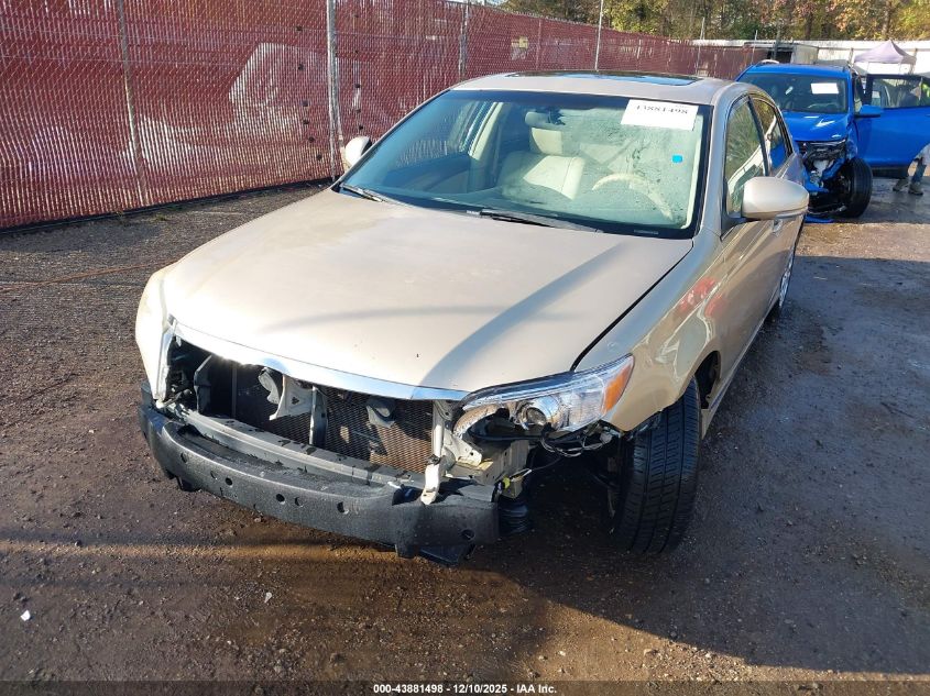 2011 Toyota Avalon VIN: 4T1BK3DB1BU380781 Lot: 43881498