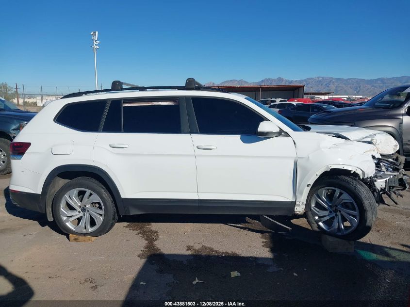 2021 Volkswagen Atlas 3.6L V6 Se W/Technology VIN: 1V2JR2CA3MC546062 Lot: 43881503