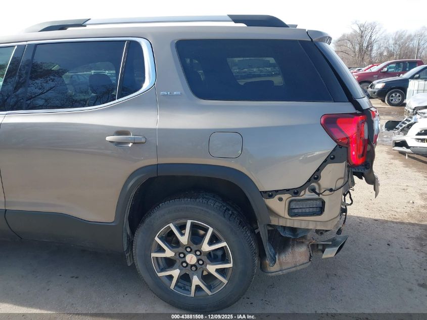 2022 GMC Acadia Awd Sle VIN: 1GKKNRL47NZ124075 Lot: 43881508