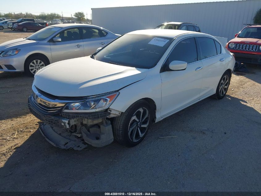 2017 Honda Accord Lx VIN: 1HGCR2F39HA116868 Lot: 43881510