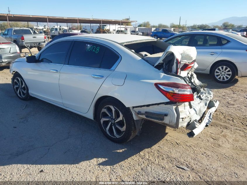 2017 Honda Accord Lx VIN: 1HGCR2F39HA116868 Lot: 43881510