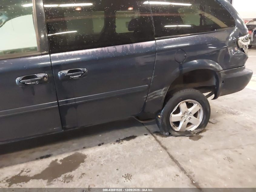 2006 Dodge Grand Caravan Sxt VIN: 2D4GP44L86R868058 Lot: 43881535