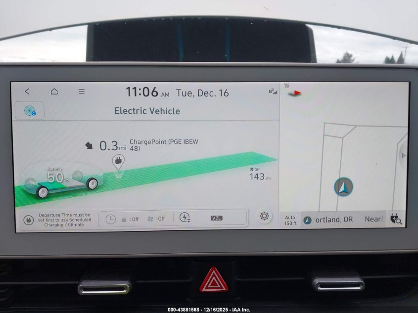 2023 Hyundai Ioniq 5 Sel VIN: KM8KNDAF6PU153050 Lot: 43881568