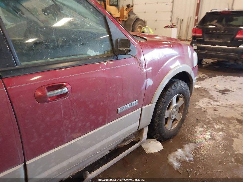 2007 Ford Expedition Eddie Bauer VIN: 1FMFU185X7LA15954 Lot: 43881574