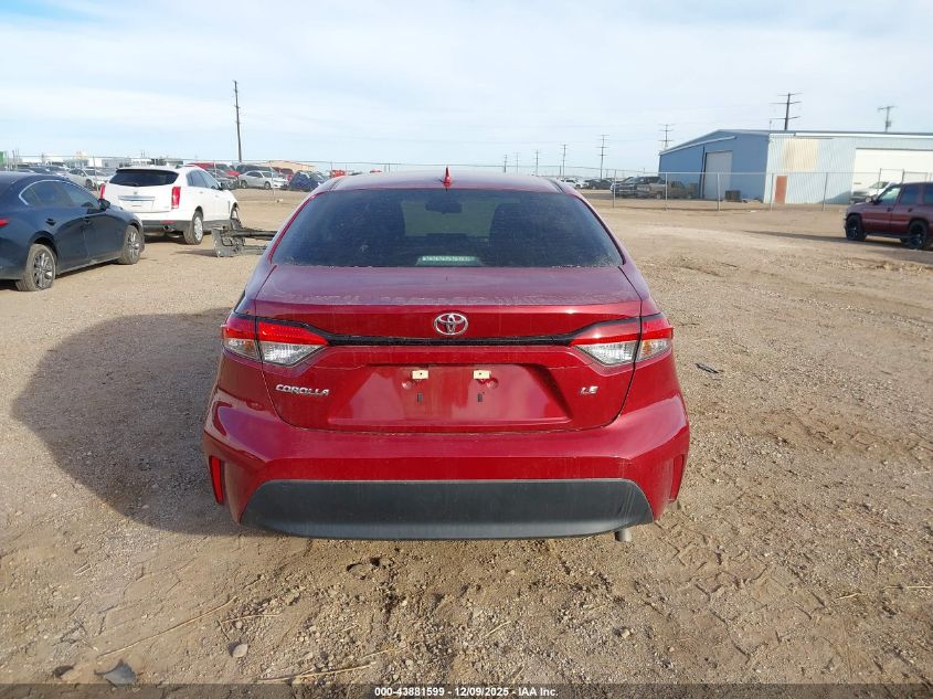 2023 Toyota Corolla Le VIN: 5YFB4MDE4PP040396 Lot: 43881599