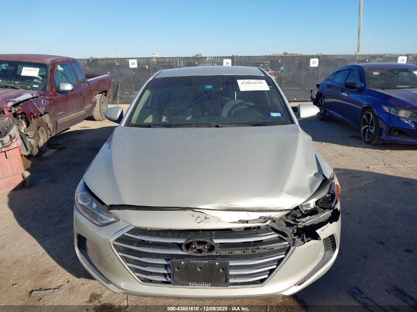 2017 Hyundai Elantra Se VIN: KMHD84LF6HU060933 Lot: 43881610