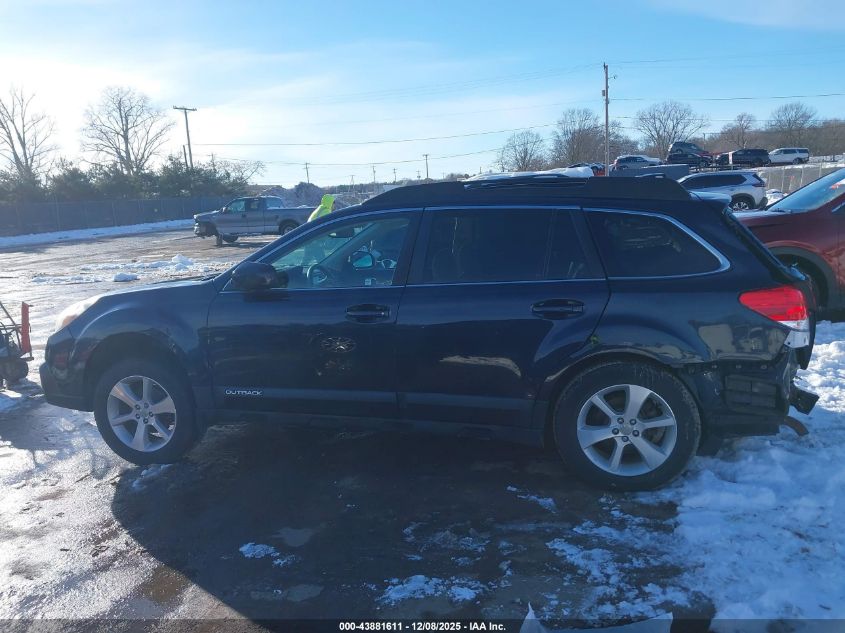 2013 Subaru Outback 2.5I Limited VIN: 4S4BRCPC4D3307008 Lot: 43881611