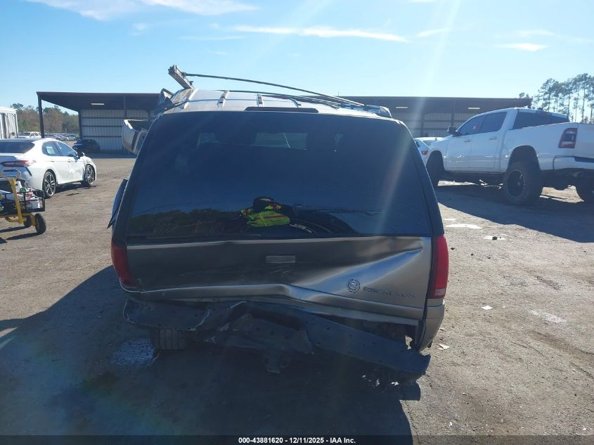 2000 Cadillac Escalade Standard VIN: 1GYEK63R1YR203185 Lot: 43881620