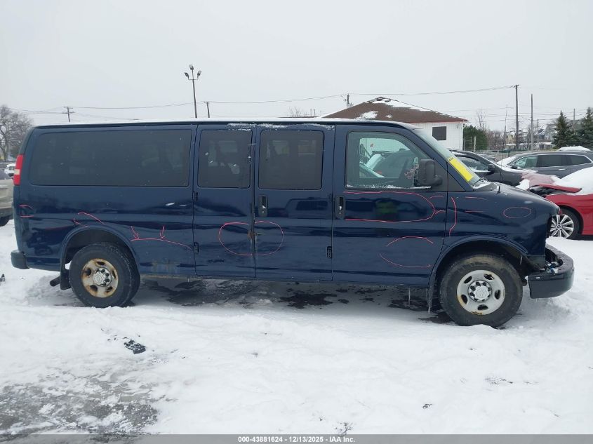 2014 Chevrolet Express 3500 Ls VIN: 1GAZGZFA6E1201421 Lot: 43881624