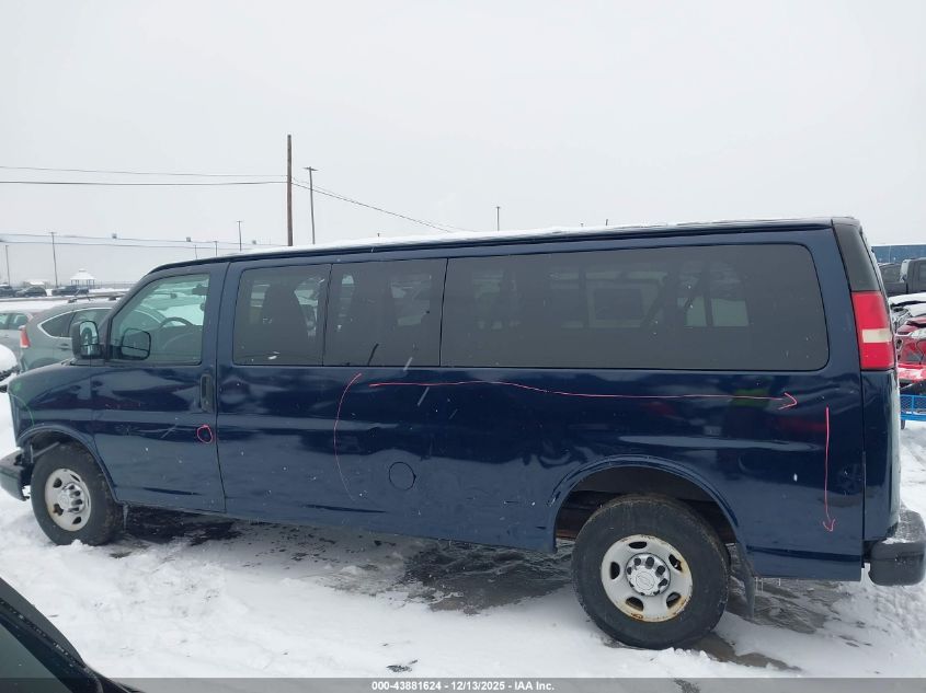 2014 Chevrolet Express 3500 Ls VIN: 1GAZGZFA6E1201421 Lot: 43881624