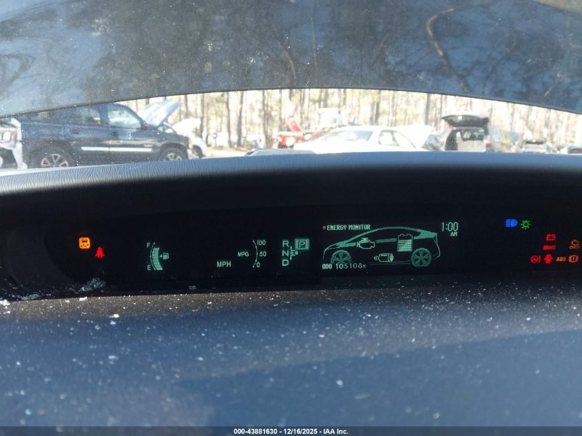 2011 Toyota Prius Three VIN: JTDKN3DU1B0305776 Lot: 43881630