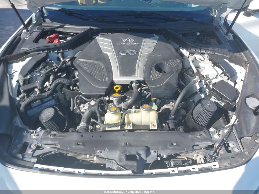 2018 Infiniti Q60 3.0T Red Sport 400 VIN: JN1FV7EL5JM631024 Lot: 43881632